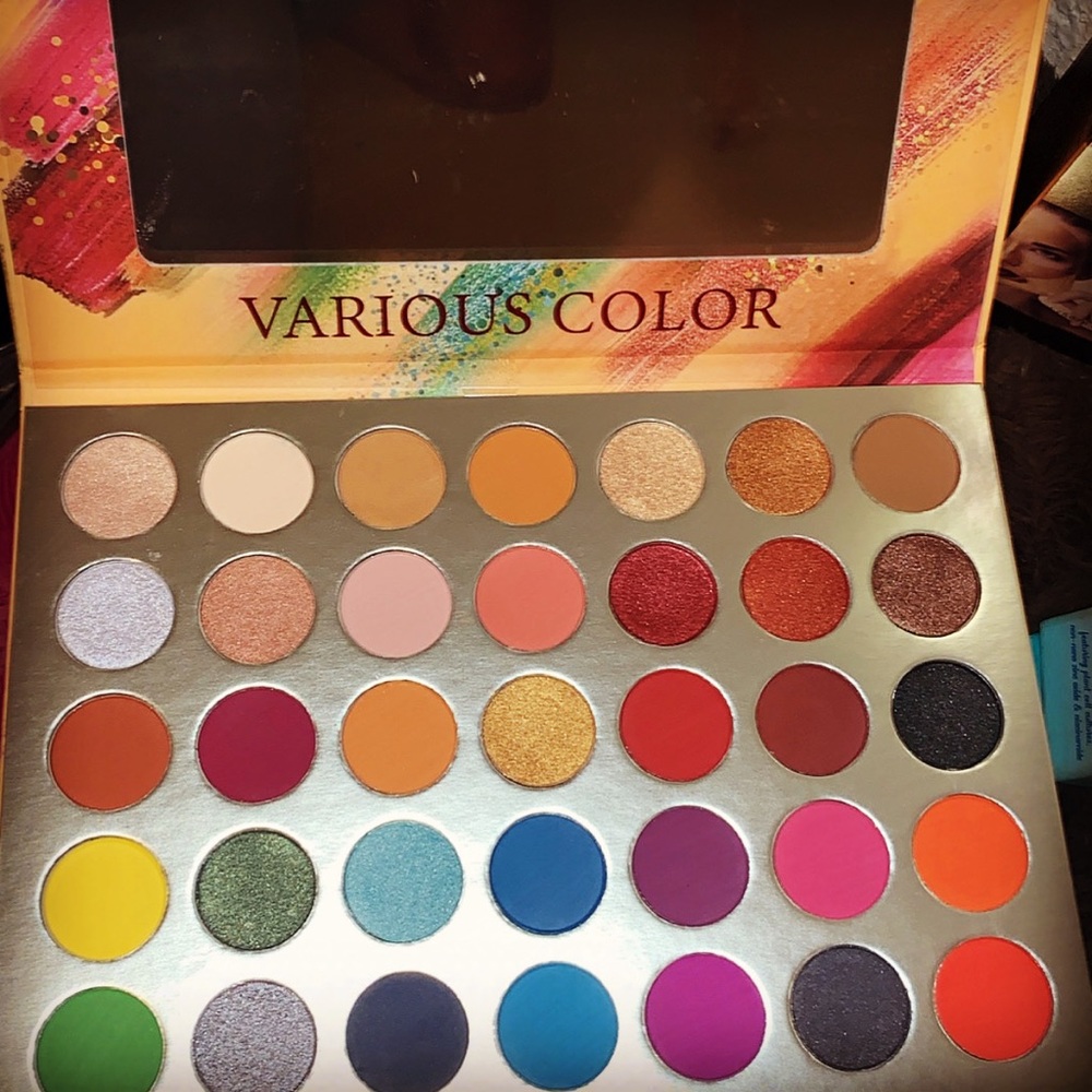 new eyeshadows different brands and colors